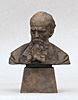Model bust monument to F.M. Dostoyevsky. 2001