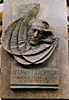 Memorial plaque to D. Andreev. 1997